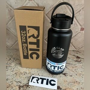 New RTIC White Claw Water Bottle